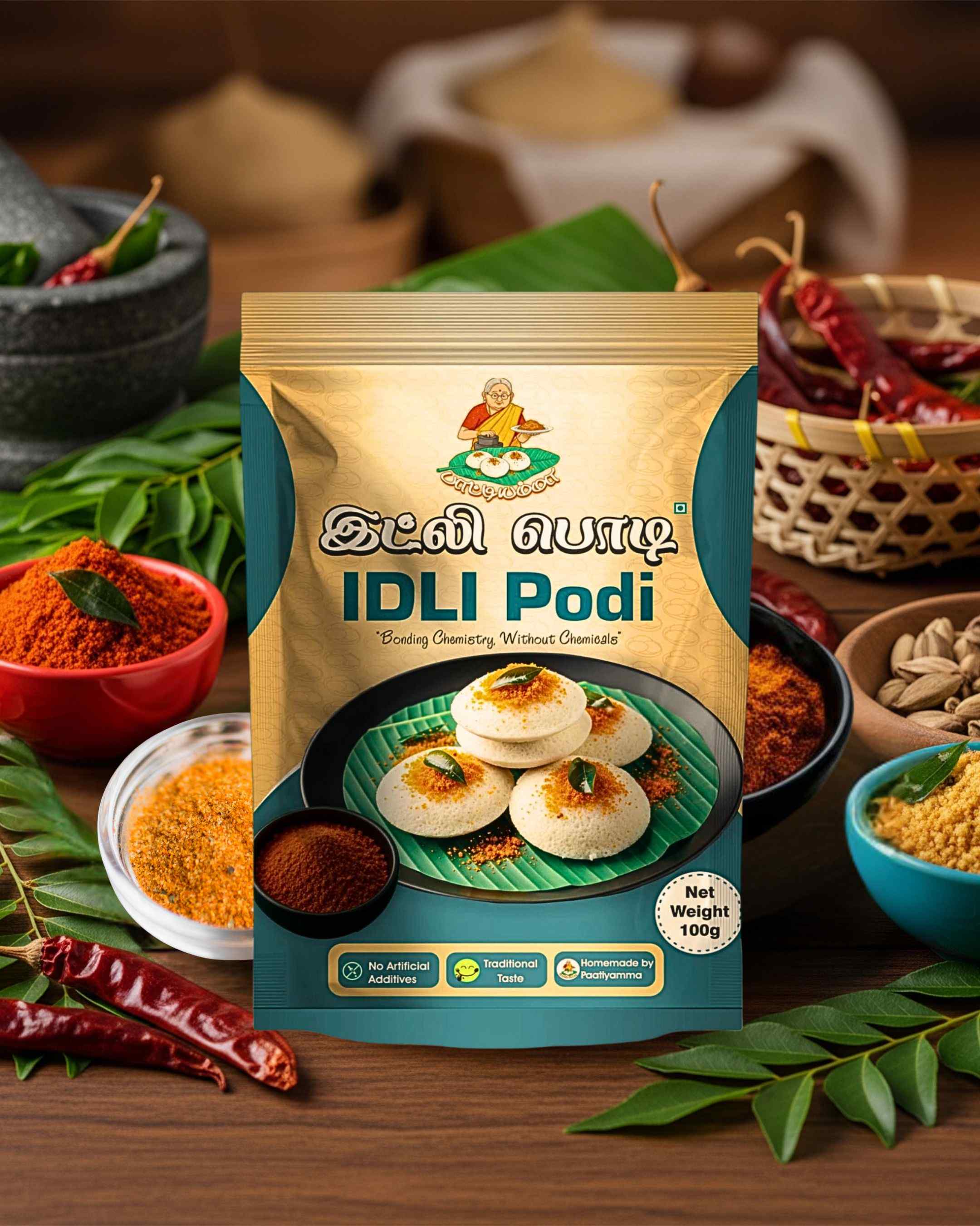 Idli Podi / இட்லிப் பொடி